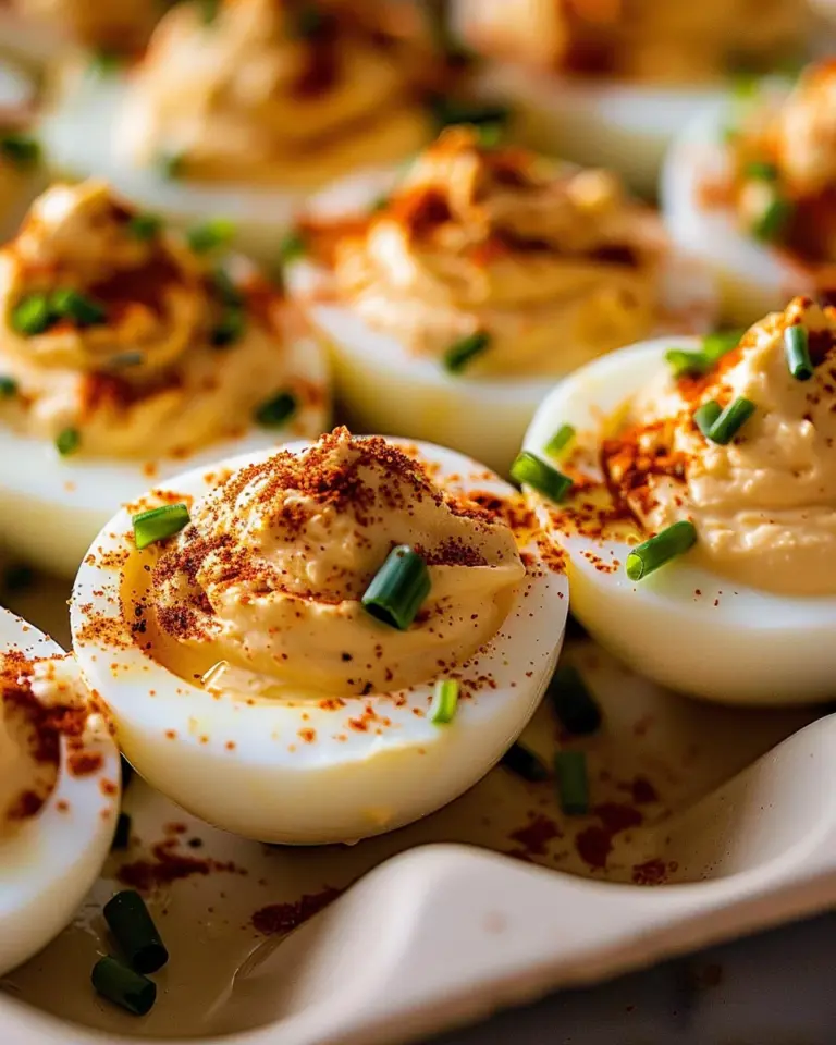 Million Dollar Deviled Eggs