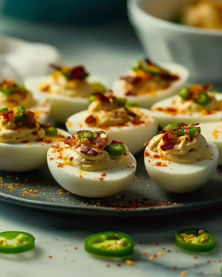 Jalapeño Popper Deviled Eggs – A Spicy Keto Recipe