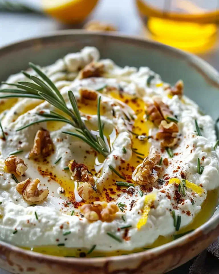 Spicy Ricotta Dip with Hot Honey