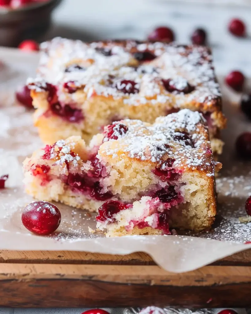 Cranberry Breakfast Cake