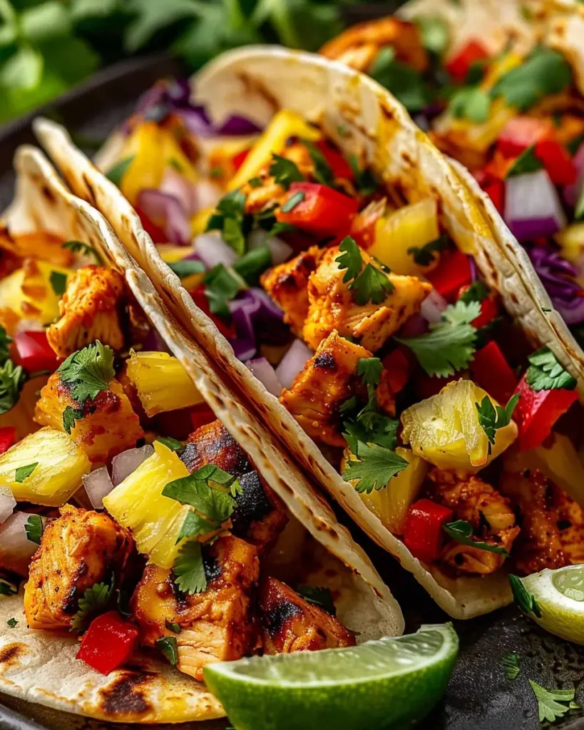 Pineapple Chicken Tacos: A Delicious & Easy Recipe