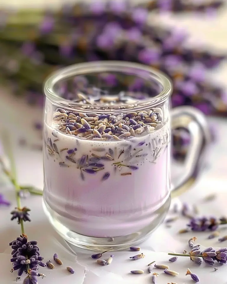 Lavender Milk Tea