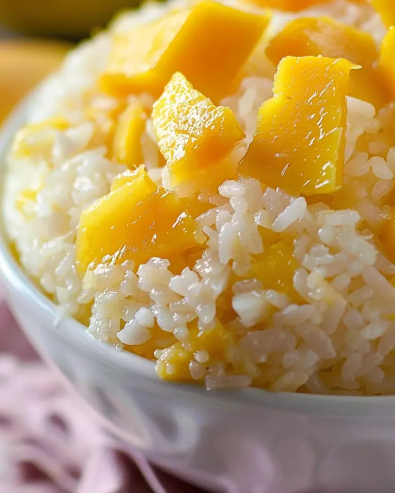 Mango Coconut Sticky Rice