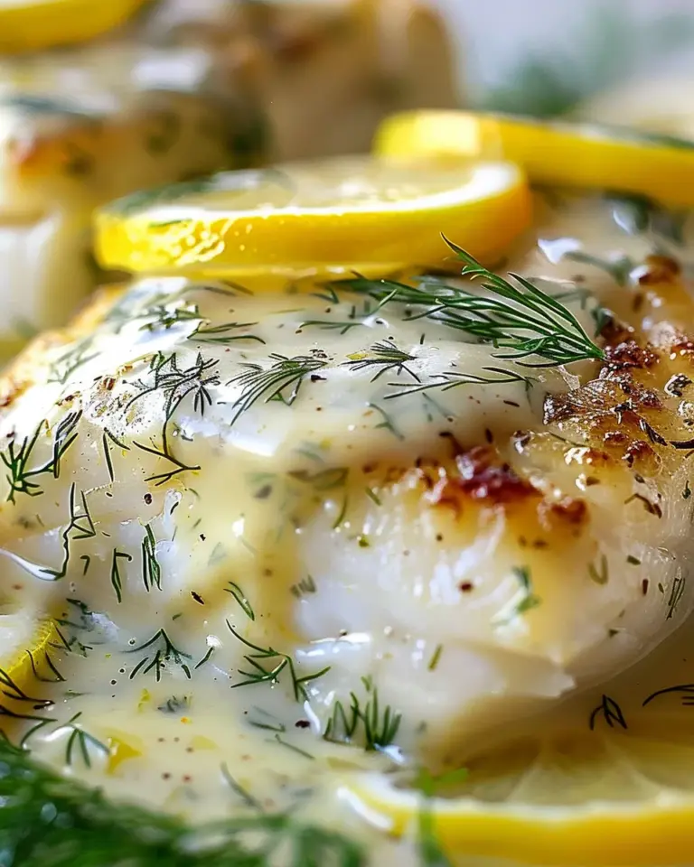 lemon dill baked cod