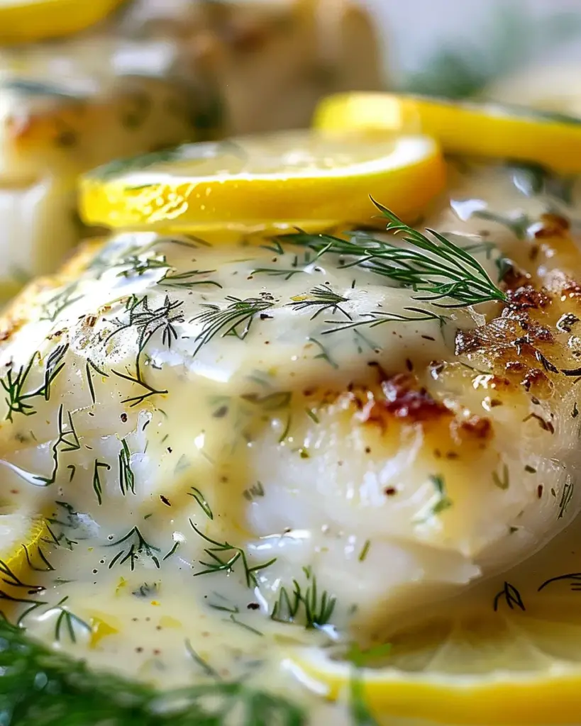 lemon dill baked cod