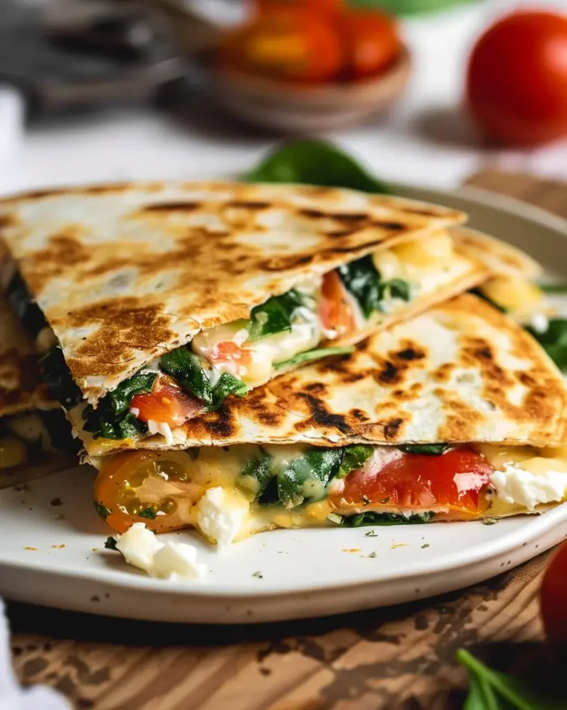 Mediterranean Quesadillas Recipe