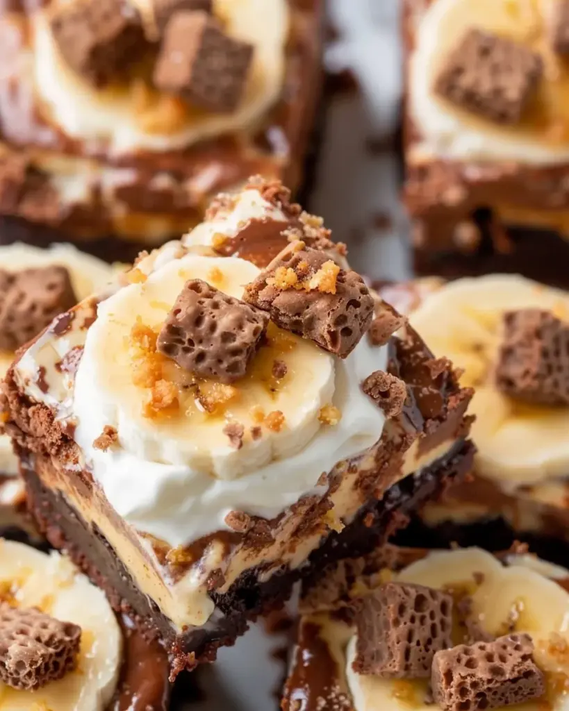 Banana Pudding Brownies