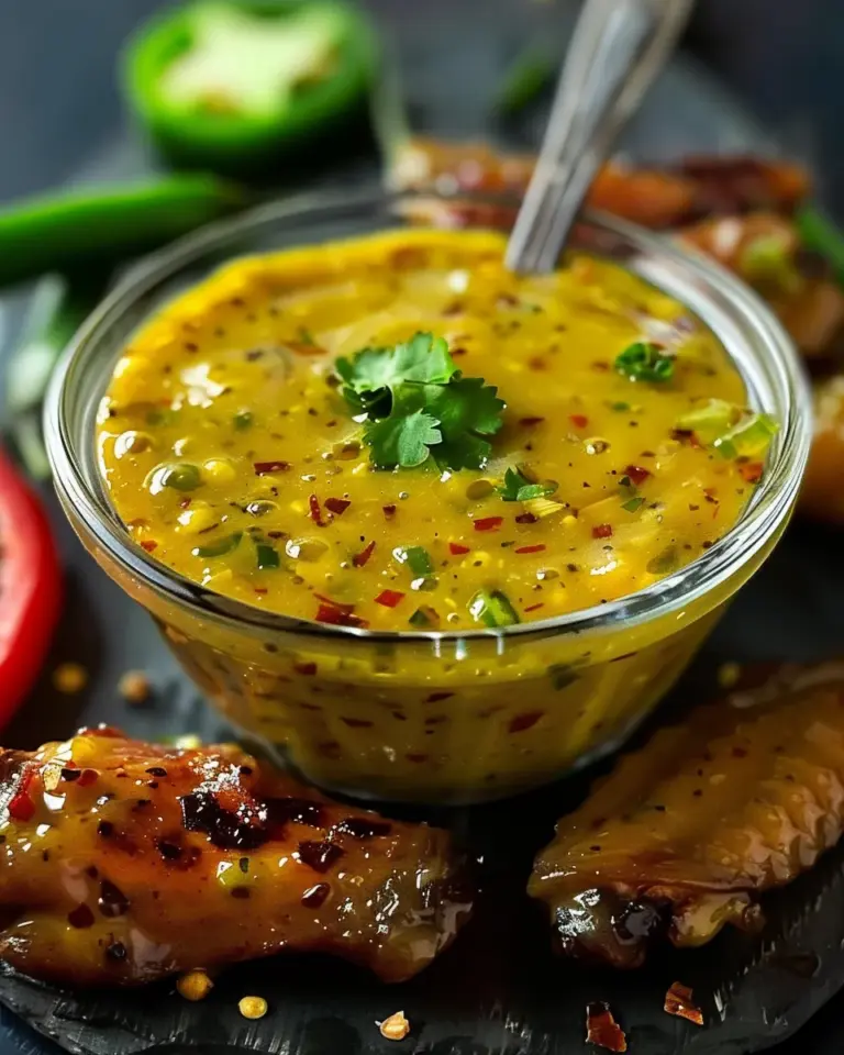 Zesty Jalapeno Honey Mustard Sauce