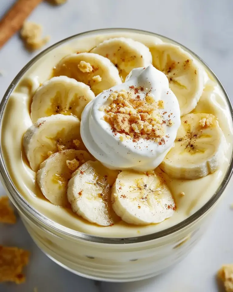 Cottage Cheese Banana Pudding Recipe