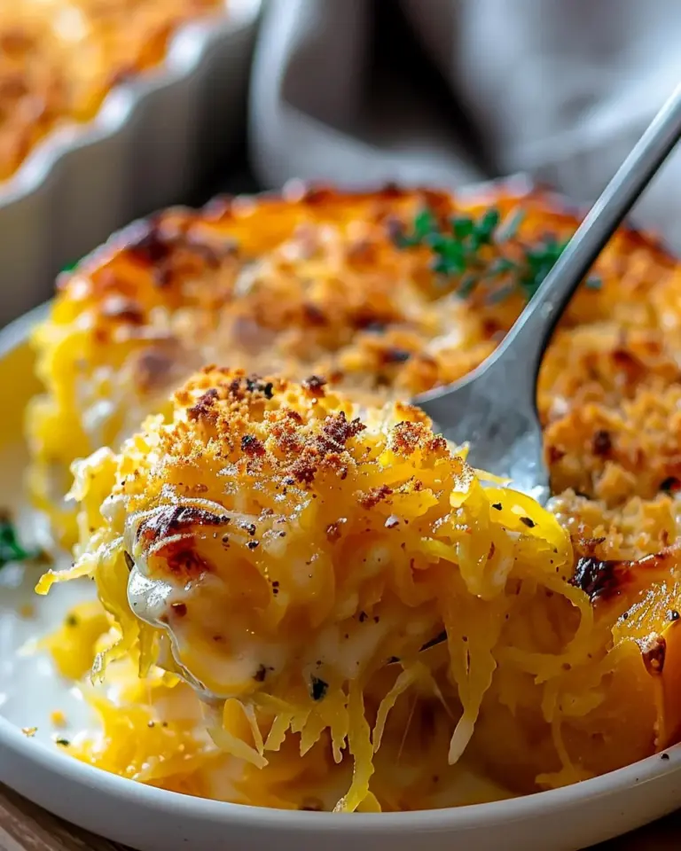 Spaghetti Squash Au Gratin: A Delicious and Healthy Recipe
