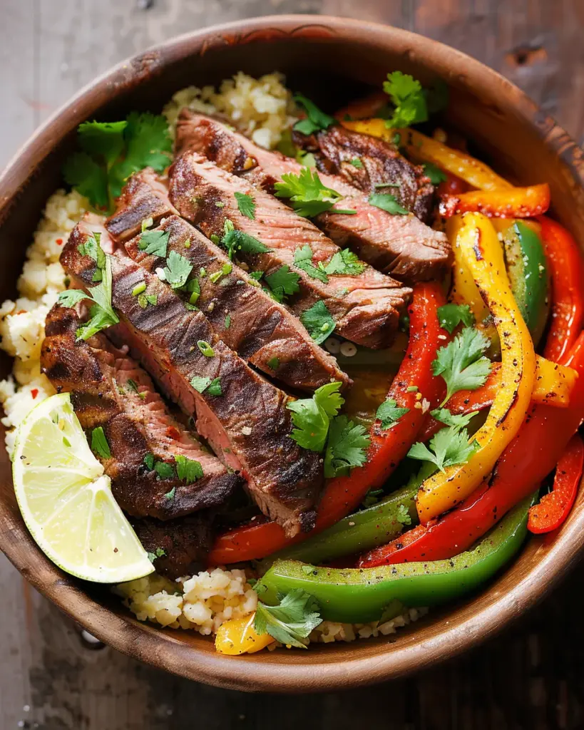 Low Carb Steak Fajita Bowl – 1 Bold Recipe For Keto Lovers