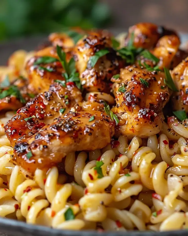 Honey Pepper Chicken Pasta