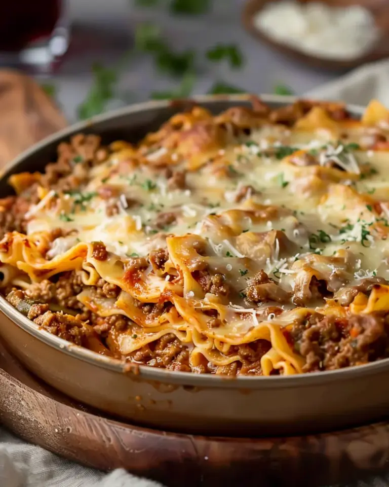 Classic Hamburger Helper Lasagna