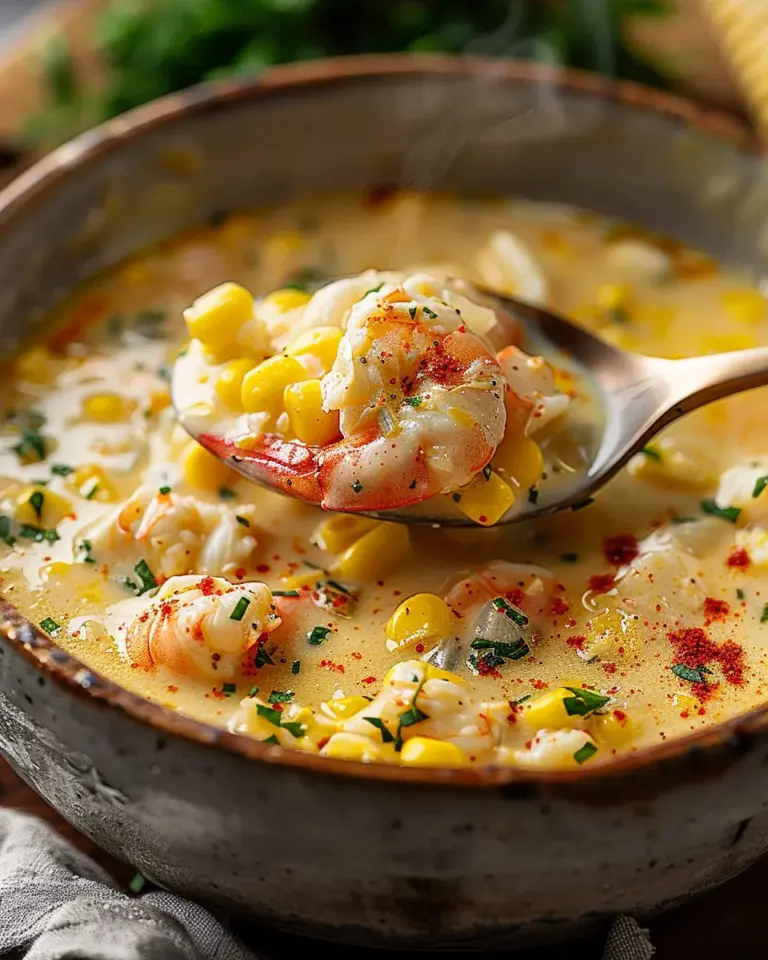 Bobby Flay’s Crab & Corn Chowder