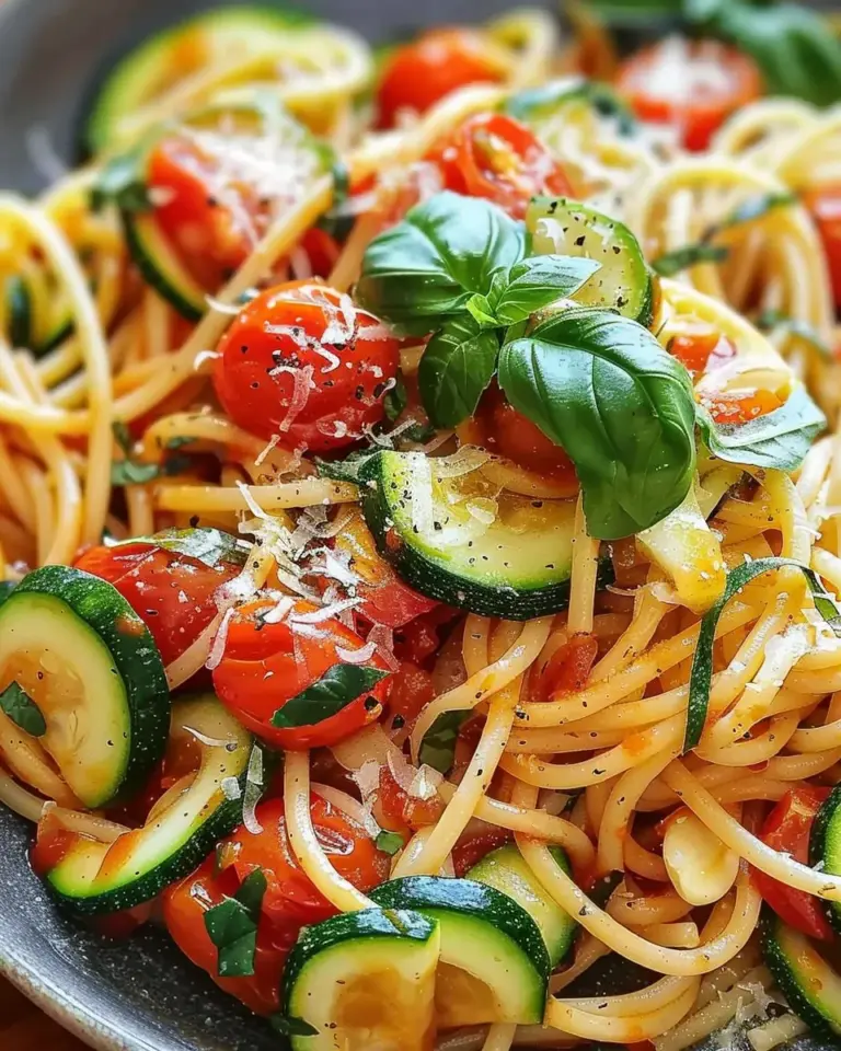 Tomato Zucchini Pasta