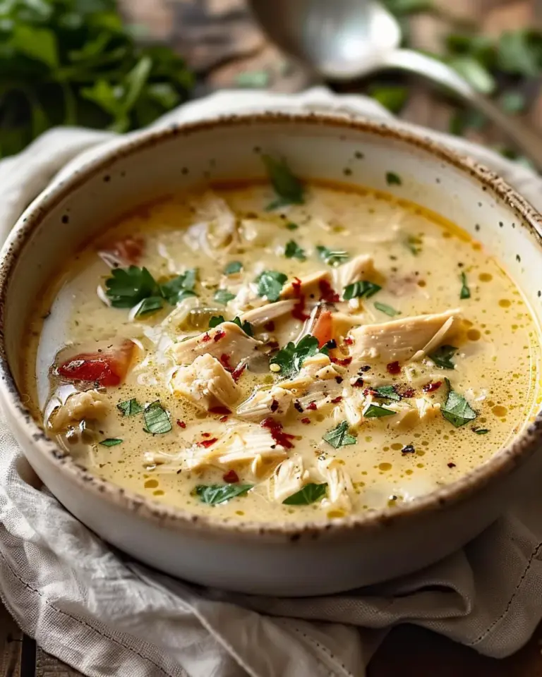 Marry Me Chicken Soup Keto