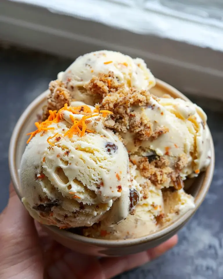 Carrot Cake Ice Cream