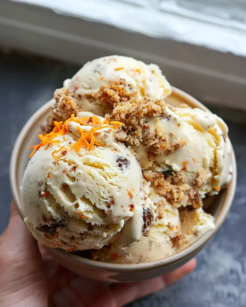 Carrot Cake Ice Cream