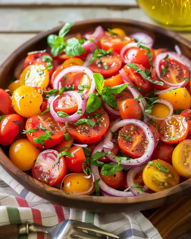 📋The Best Summer Cherry Tomato Salad Recipe