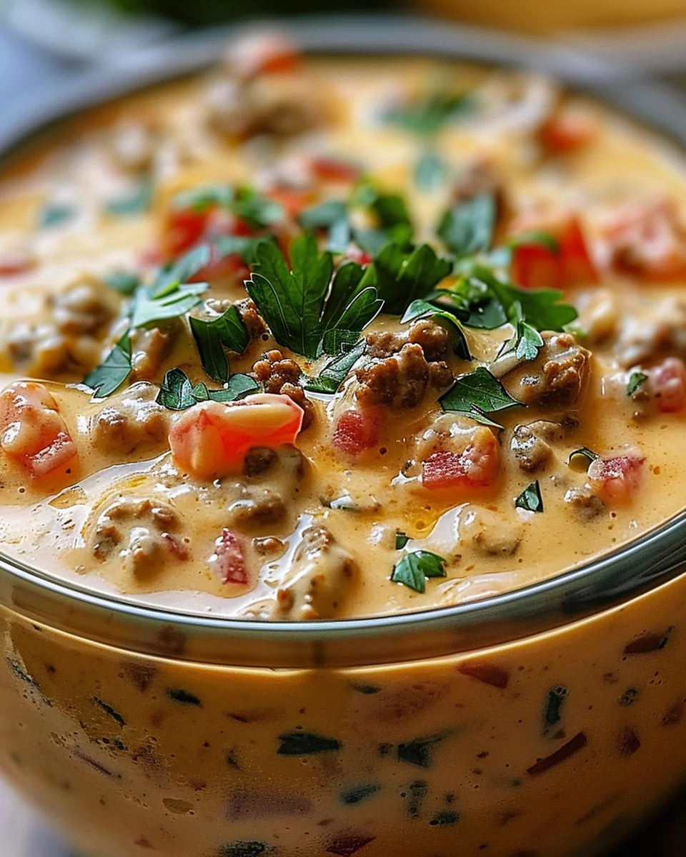 Cheesy Rotel Ranch Queso