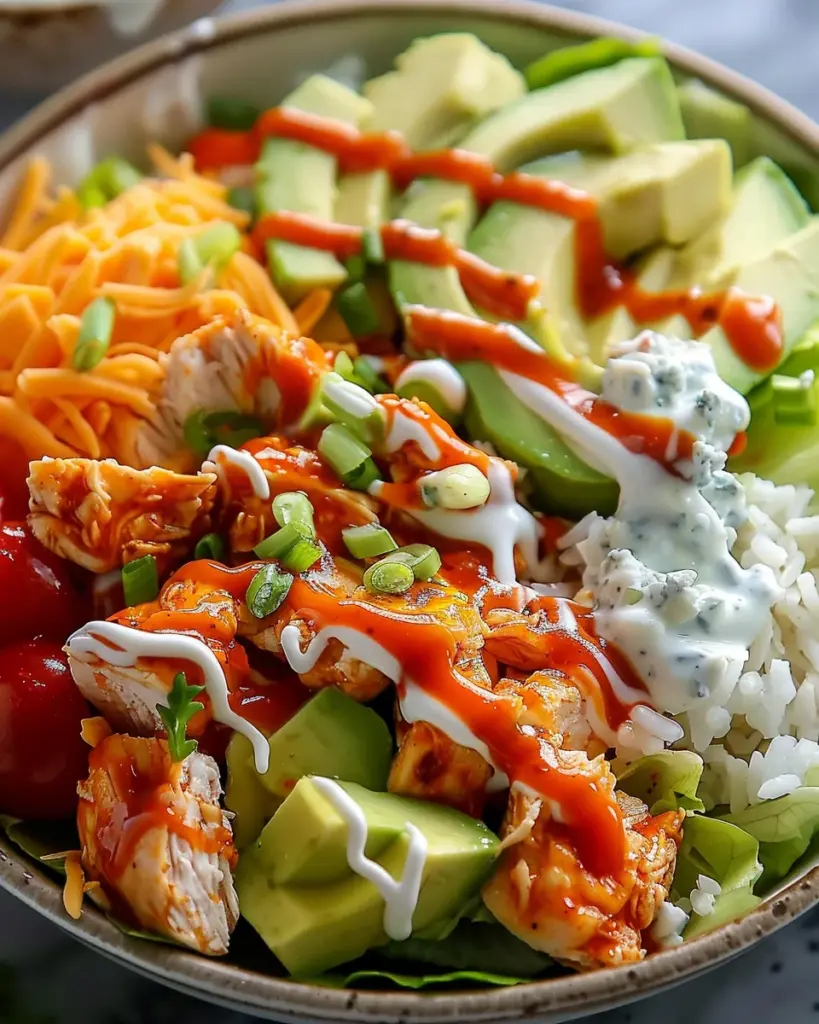 Buffalo Chicken Protein Bowl