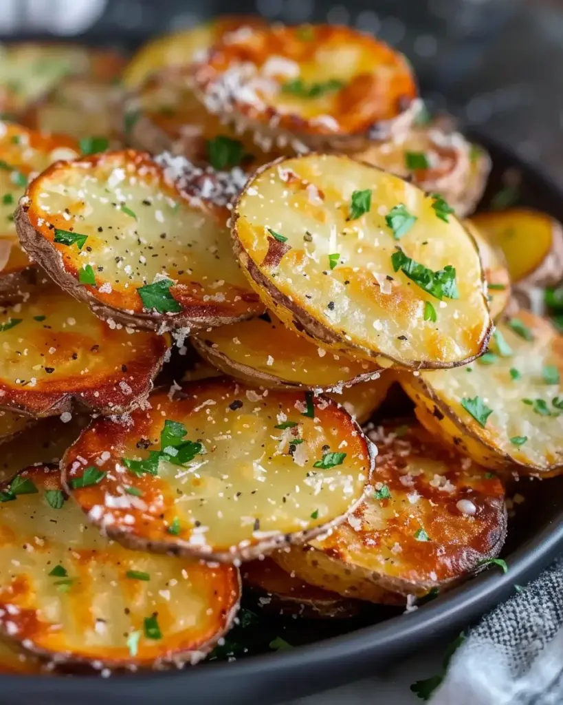 Air Fryer Sliced Potatoes