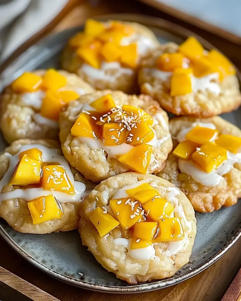 Mango Sticky Rice Cookies: Irresistibly Sweet Fusion Treats
