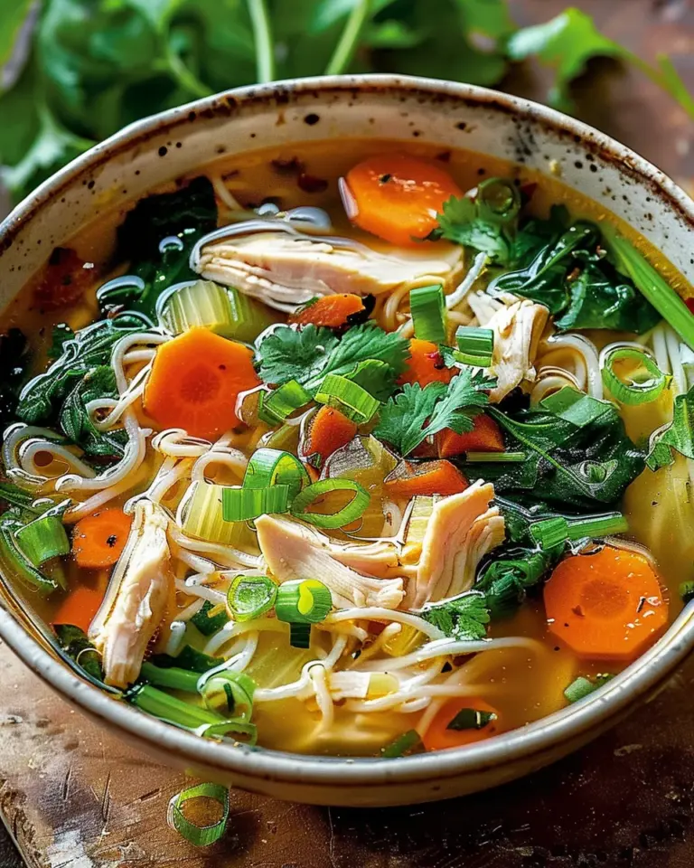 Ginger Garlic Chicken Noodle Soup: An Incredible Ultimate Recipe