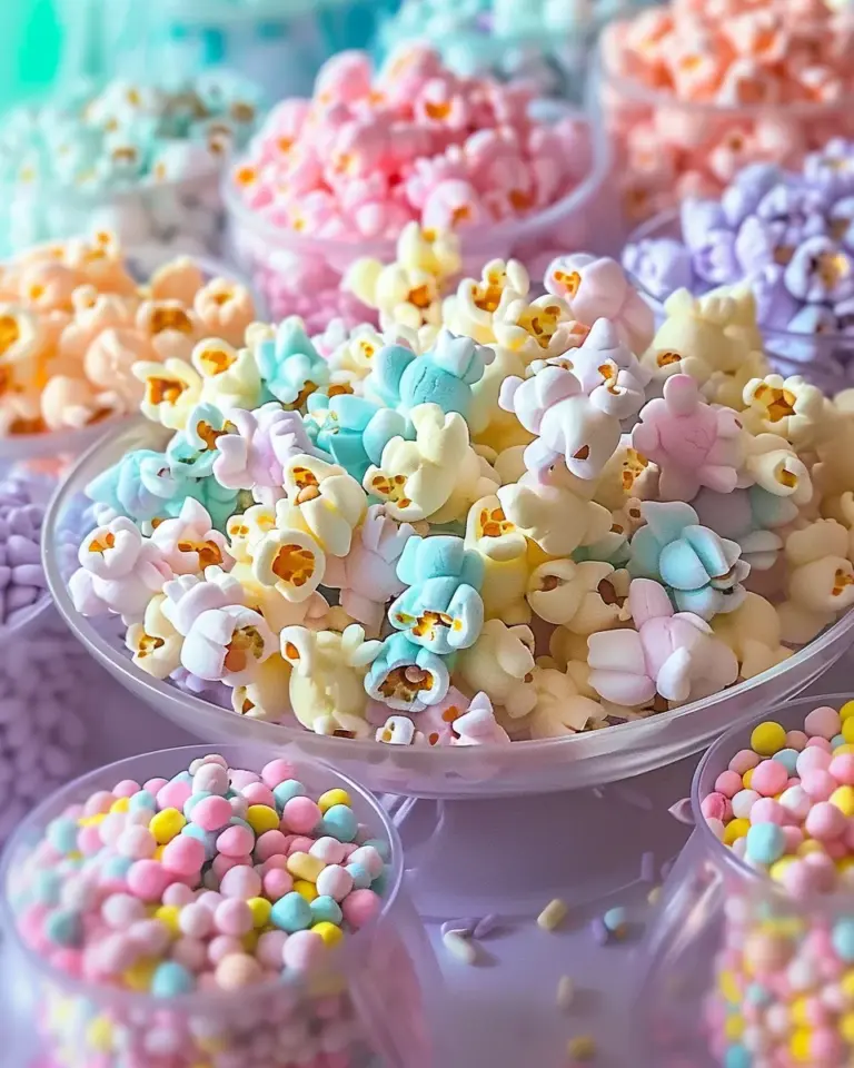 Unicorn Marshmallow Popcorn: Make Magic in Every Bite