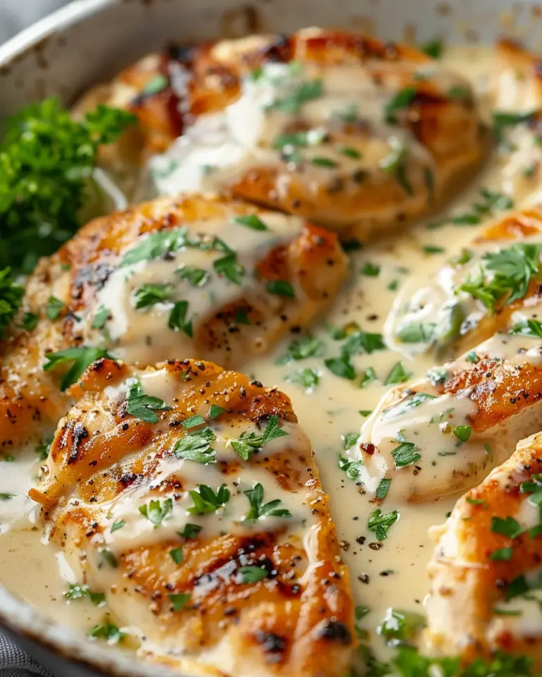 Melt-In-Your-Mouth Caesar Chicken