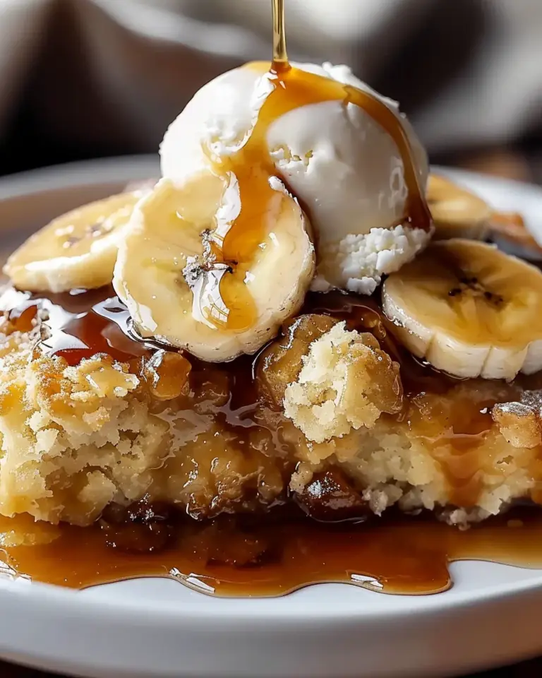 Bananas Foster Cobbler