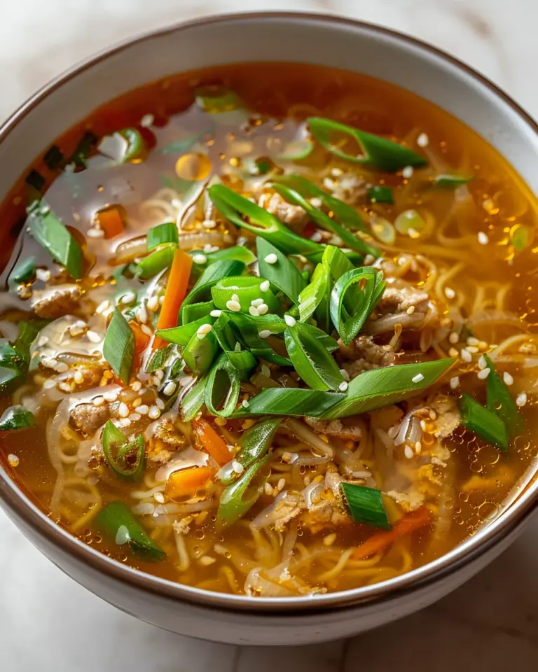 Cozy One-Pot Egg Roll Soup Recipe