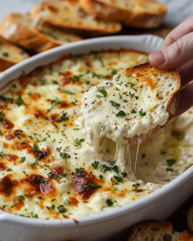 Garlic Bread Dip Recipe