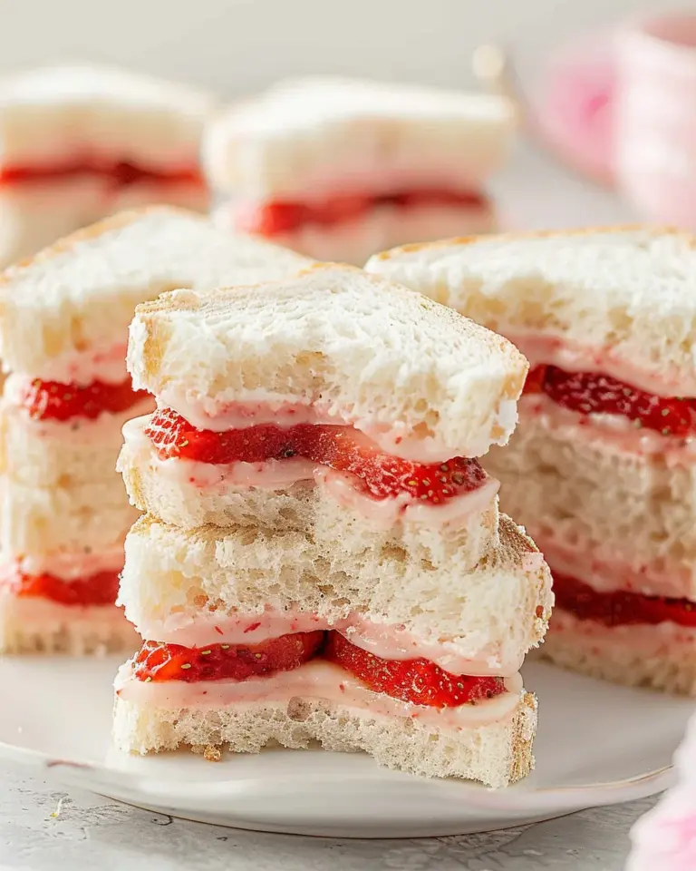 Heart Tea Sandwiches
