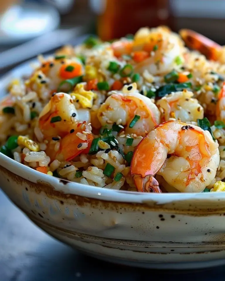 Seafood Fried Rice – A Savory Mix of Shrimp, Crab & Veggies