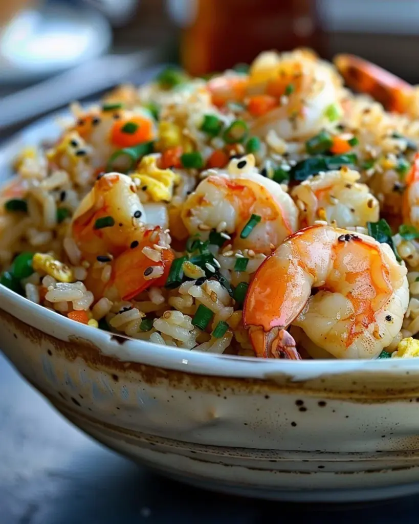 Seafood Fried Rice – A Savory Mix of Shrimp, Crab & Veggies
