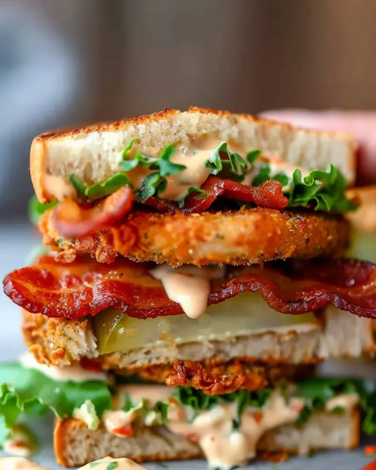Crunchy Fried Green Tomato BLT Sandwich – Alrightwithme