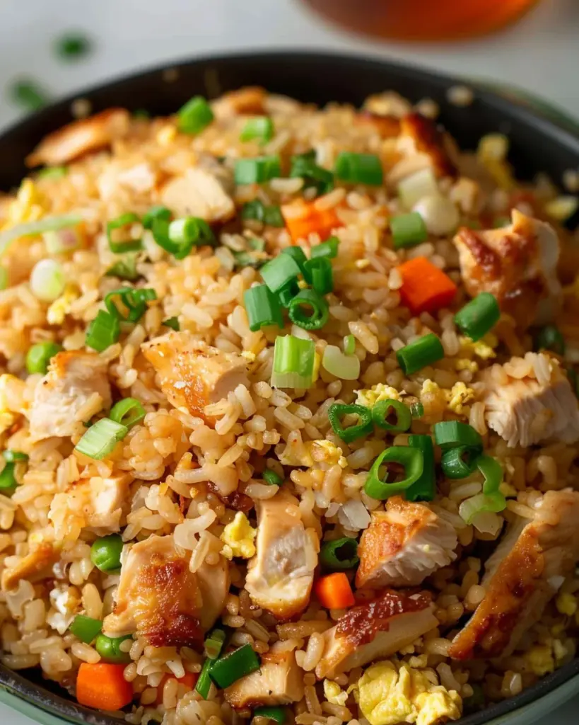 Homemade Healthy Chicken Fried Rice