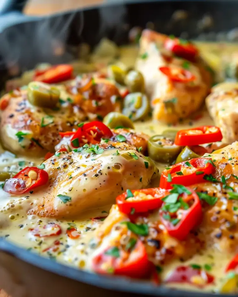 Pepperoncini Chicken Skillet: Easy One-Pan Recipe