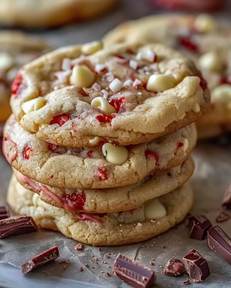 Irresistible Valentine’s Strawberry White Chocolate Cookies