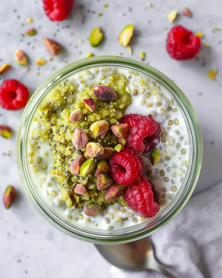 Pistachio Overnight Oats