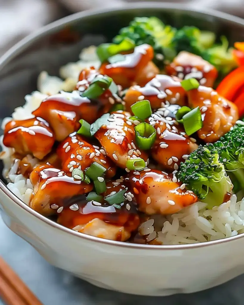 Sticky Chicken Rice Bowls: An Incredible Ultimate Recipe for Every Occasion