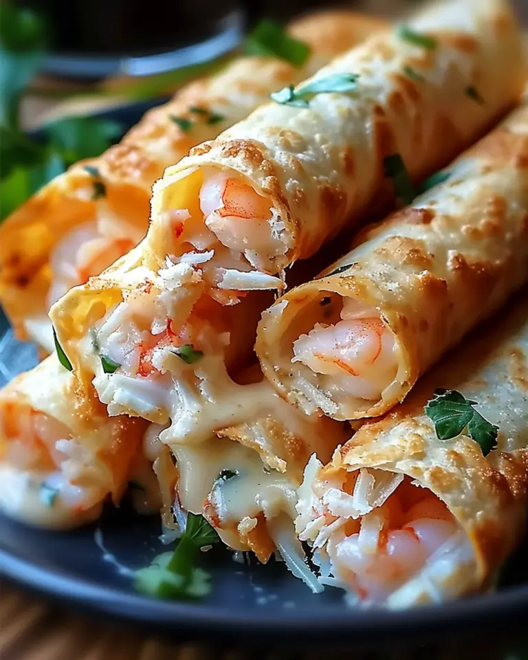 Crispy Crab And Shrimp Queso Taquitos You’ll Love to Make