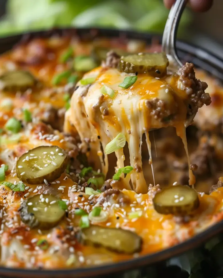 Crockpot Big Mac Dip