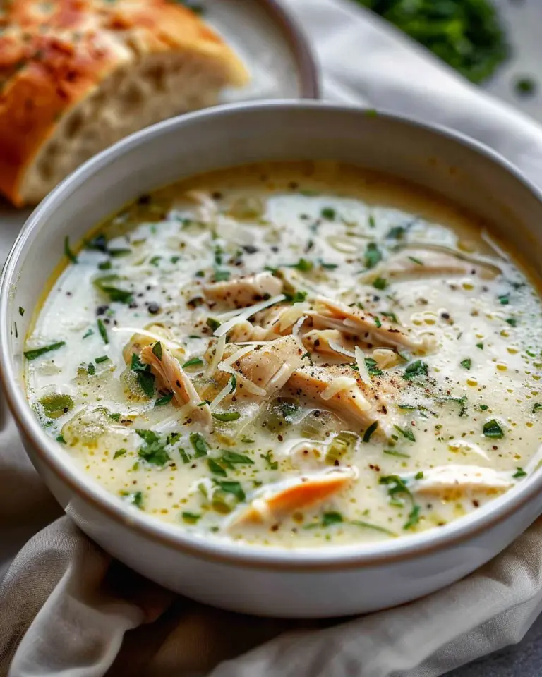 Garlic Parmesan Chicken Soup Recipe: Creamy, Protein-Packed Comfort Food