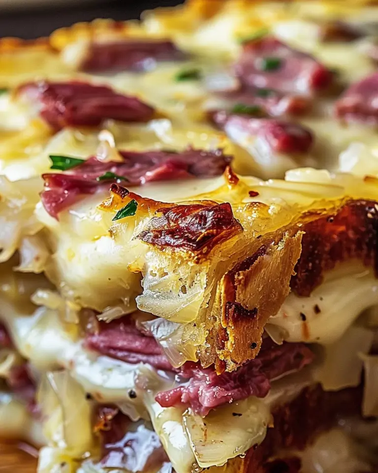 Homemade Reuben Bake