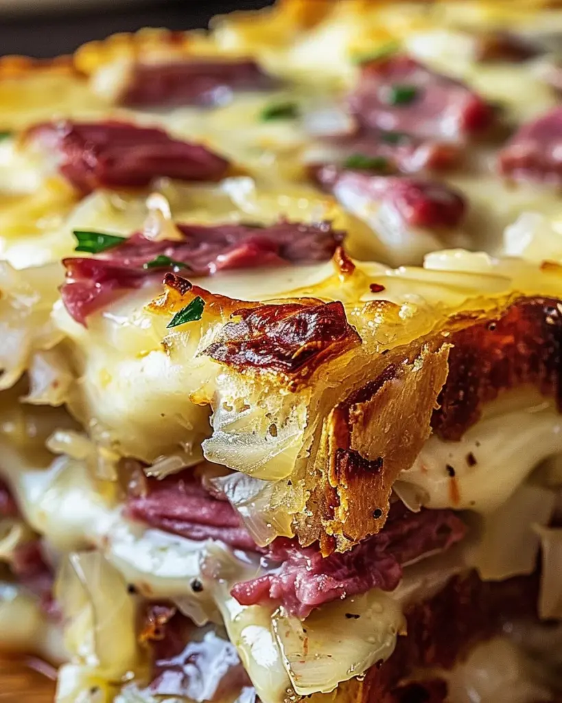 Homemade Reuben Bake