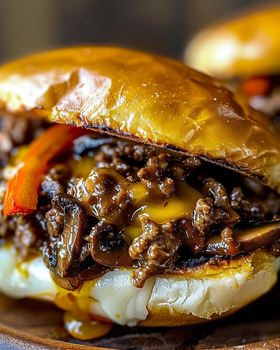 Gordon Ramsay Philly Cheesesteak Sloppy Joes (Ava-Style)