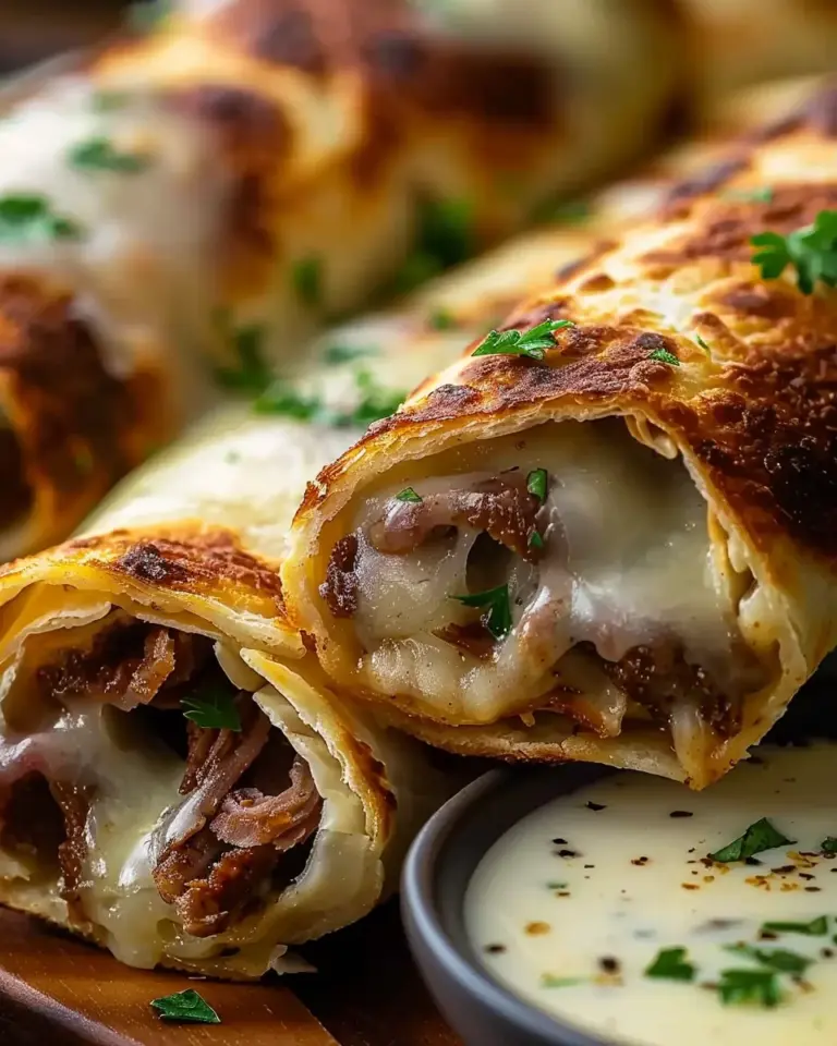 Crispy French Dip Tortilla Roll Ups for Ultimate Comfort Food