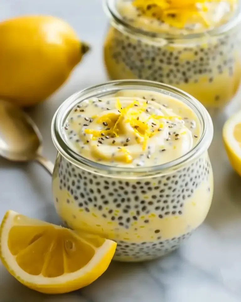 Lemon Chia Seed Pudding